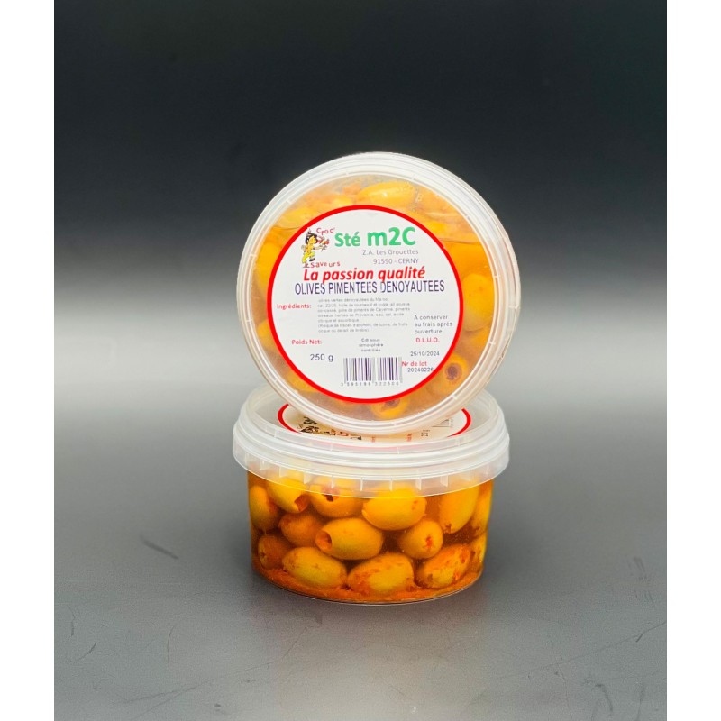 M2C - Olives Pimentées Dénoyautées