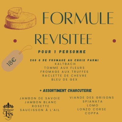 Raclette Formule Revisitée