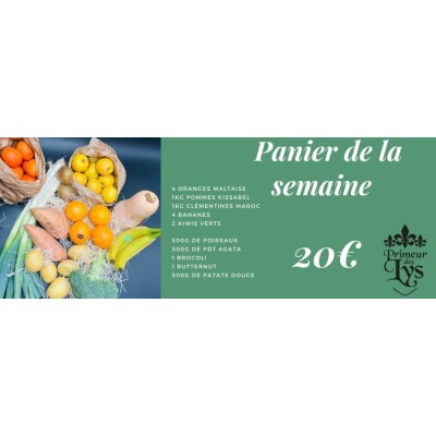 PANIER DE LA SEMAINE